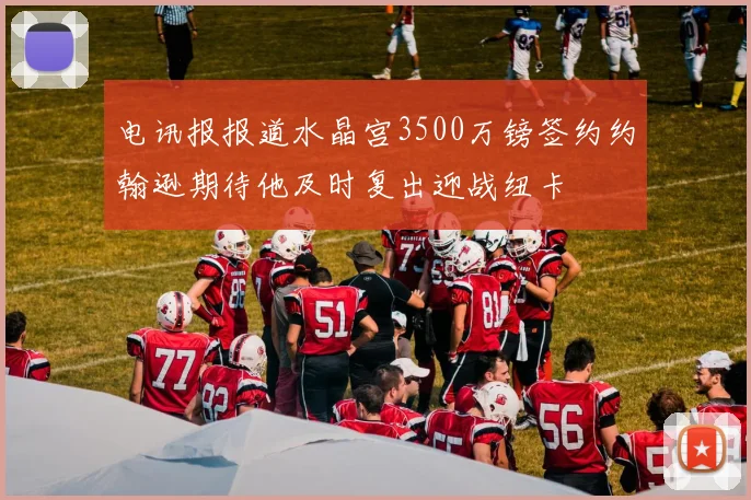 电讯报报道水晶宫3500万镑签约约翰逊期待他及时复出迎战纽卡