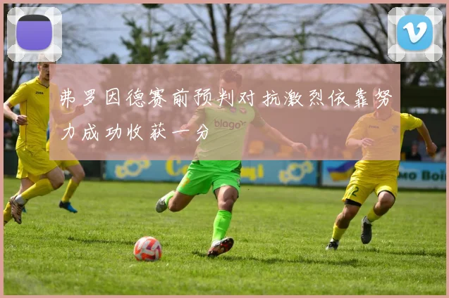 弗罗因德赛前预判对抗激烈依靠努力成功收获一分